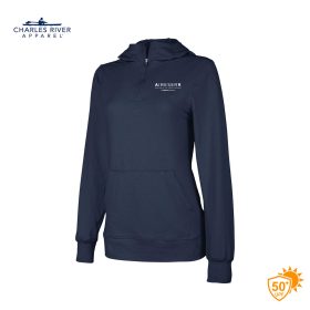 CR Ladies' Pulse Performance Quarter Zip Hoodie. 5538 - DF/LC