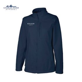 CR Ladies' Terrain Textured Fleece. 5590 - EMB/RC