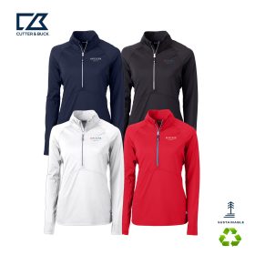 C&B Adapt Eco Knit Stretch Recycled Ladies Half Zip Pullover. LCK00128 - DF/LC