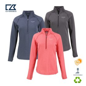 C&B Peshastin Fleece Recycled Ladies' Half Zip Pullover. LCK00182