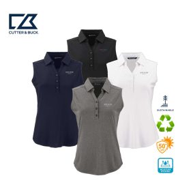 C&B Ladies' Forge Recycled Stretch Sleeveless Polo. LCK00197 -DF/LC