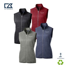 C&B Mainsail Sweater Knit Ladies Full Zip Vest. LCO00058