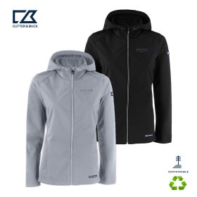 C&B Ladies' Evoke Softshell Recycled Full Zip Jacket. LCO00066