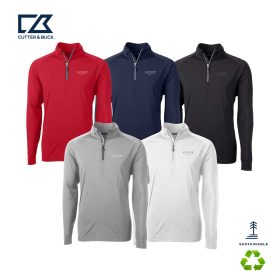 C&B Men's Adapt Eco Knit Stretch Recycled 1/4-Zip. MCK01143 -DF/LC