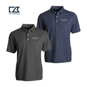 C&B Eco Print Stretch Recycled Men's Polo. MCK01284 - DF/LC