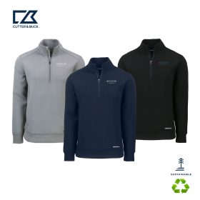C&B Roam Recycled Quarter Zip Men's Pullover. MCK01308