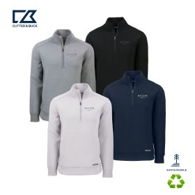 C&B Roam Epic Versatility Recycled Quarter Zip Mens Pullover. MCK01308