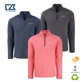 C&B Peshastin Fleece Recycled Men's Half Zip Pullover. MCK01325