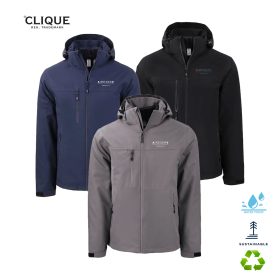 Clique Cornice 3-in-1 Eco Waterproof Parka + Inner Layer Full Zip Mens Jacket System. MQO00083 - DF/2LOC