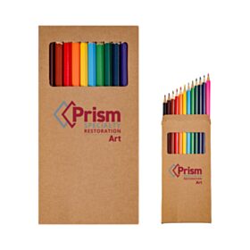 ART - 2-Piece Colored Pencil Set (LOTS OF 12). 11998
