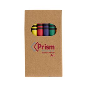 ART - 6-Piece Crayon Set (LOTS OF 24). 460