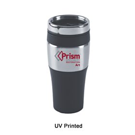ART - 16 oz Silver Streak Travel Mug (Sold Individually). MG410