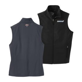 Men's Core Soft Shell Vest. J325-  EMB/LC/BC