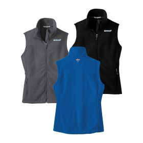 Ladies' Fleece Vest. L219-EMB/LC/BC