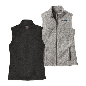 Ladies' Sweater Fleece Vest. L236-EMB/LC/BC