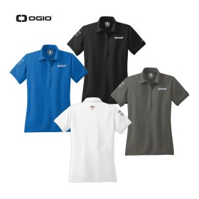 OGIO&reg; Ladies' Jewel Polo. LOG101 - EMB/3LOC