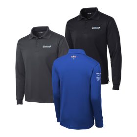Long Sleeve Micropique Sport-Wick® Polo. ST657 - EMB/LC/RS/BC