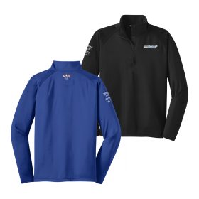 TALL Sport-Wick&reg; Stretch 1/2-Zip Pullover. TST850 - EMB/LC/RS/BC