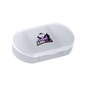 Oval Shape Pill Holder (LOTS OF 24). 7531