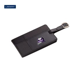 Leeman Tuscany™ Duo-Textured Luggage Tag (2 Pack). LG-9325