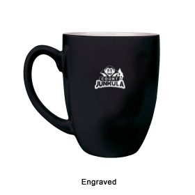 ENGRAVED 16 oz. Ceramic Bistro LazerMug (LOTS OF 4). LMG6