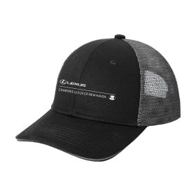 Double Mesh Snapback Sandwich Bill Cap. C818-EMB