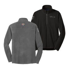 Women's Microfleece 1/2-Zip Pullover. L224-EMB/3LOC