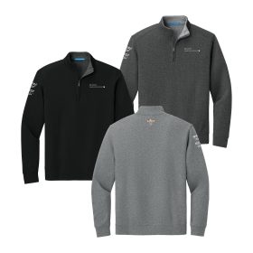 Men's Interlock 1/4-Zip. K807 - EMB/3 LOC