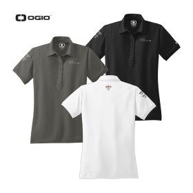 OGIO&reg; Ladies' Jewel Polo. LOG101-EMB/3LOC