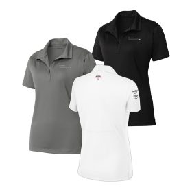 Ladies' Micropique Sport-Wick&reg; Polo. LST650-EMB/3LOC