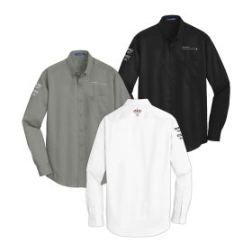 Men's Long Sleeve Twill Shirt. S663 - EMB/ 3 LOC