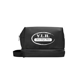 PRISM - Hudson rPET Leatherette Toiletry Bag (Sold Individually). 30143