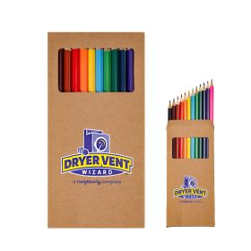 2-Piece Colored Pencil Set (LOTS OF 12). 11998