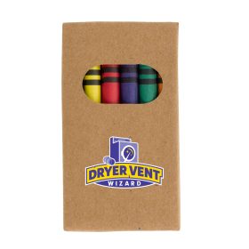 6-Piece Crayon Set (LOTS OF 24). 460