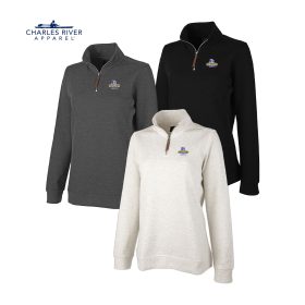 Charles River Ladies' Hudson 1/4 Zip Pullover. 5411