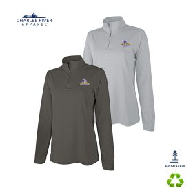 Ladies' Eco-Logic 1/4 Zip Pullover. 5468 - DF/LC