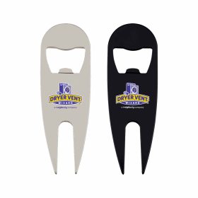 Aluminum Divot Tool with Bottle Opener (LOTS OF 24). 7270