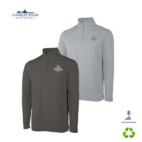 Charles River Men's Eco-Logic 1/4 Zip Pullover. 9468 - DF/LC
