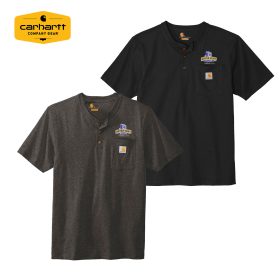 Carhartt&reg; Short Sleeve Henley T-Shirt. CTK84