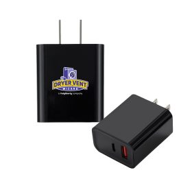 Leeman&reg; 20W Dual Wall Adapter. LG262 