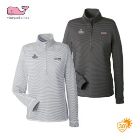 Vineyard Vines Ladies' Sankaty Half-Zip Pullover. K002521 - EMB/RC
