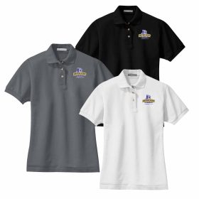 Ladies' Heavyweight Cotton Pique Polo.  L420