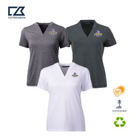 C&B Forge Heathered Stretch Ladies' Blade Top. LCK00153 - DF/LC