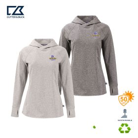 C&BAdapt Knit Recycled Ladies' Heathered Hooded Pullover. LCK00203 -DF/LC