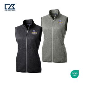 C&B Ladies' Sweater-Knit Full-Zip Vest. LCO00058