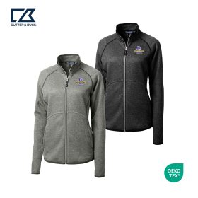 Cutter & Buck Mainsail Sweater-Knit Womens Full Zip Jacket. LCO00059