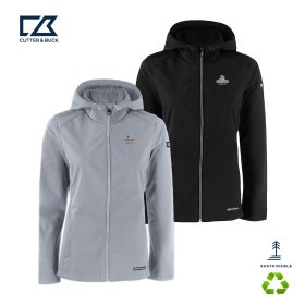 C&B Ladies' Evoke Softshell Recycled Full Zip Jacket. LCO00066