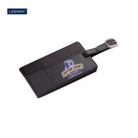 Leeman Tuscany™ Duo-Textured Luggage Tag (2 Pack). LG-9325