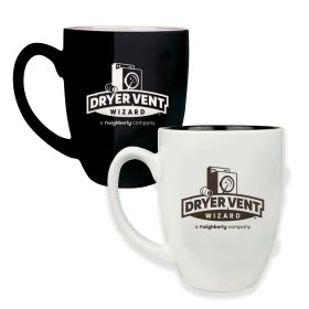 ENGRAVED 16 oz. Ceramic Bistro LazerMug (LOTS OF 4). LMG6