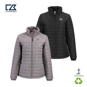 Clique Elevation Eco Full Zip Ladies Puffer Jacket. LQO00063 